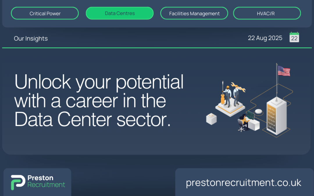 Unlock your potential with a career in the Data Center sector